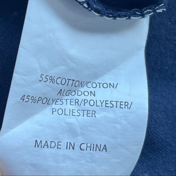 Molokai Surf Co Polo Shirt Mens Extra Large XL Blue Hawaiian Palm Tree - Picture 5 of 10